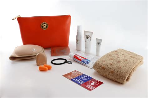 Versace Provides Travel Kits for Turkish Airlines Business Class 